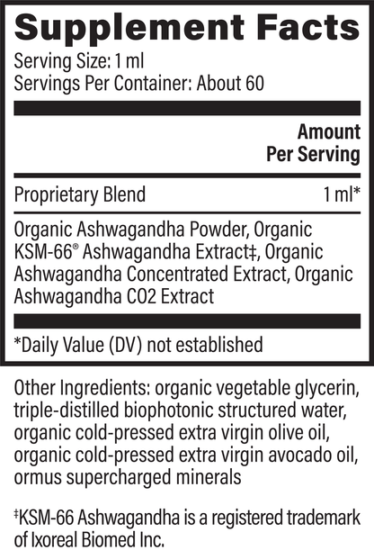 Organic Ashwagandha Liquid Extract
