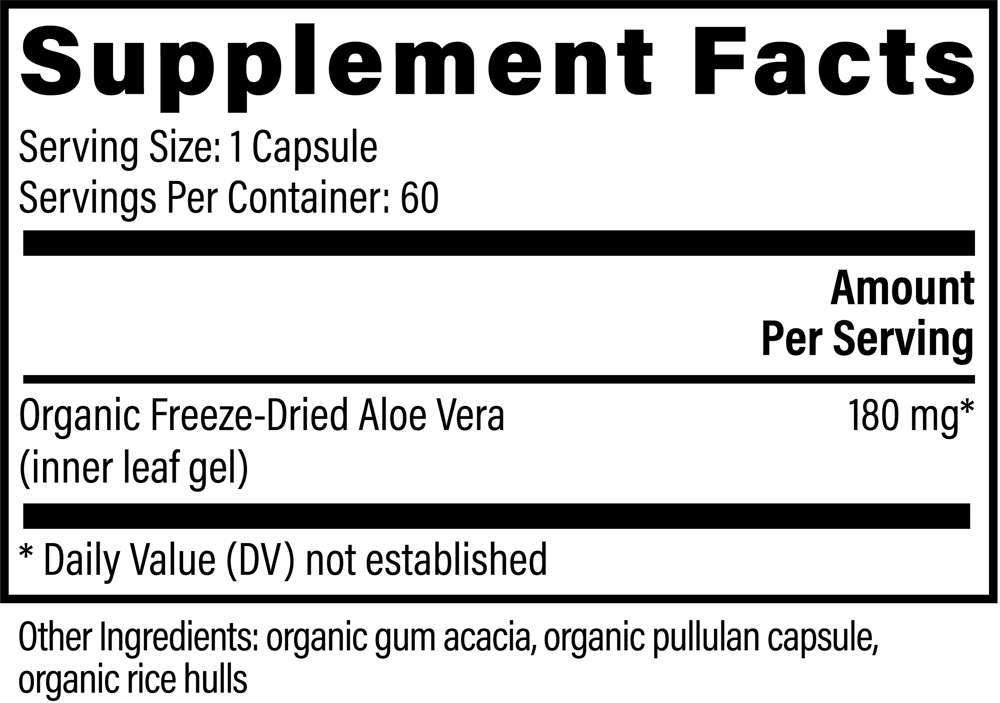 Aloe Vera Capsules