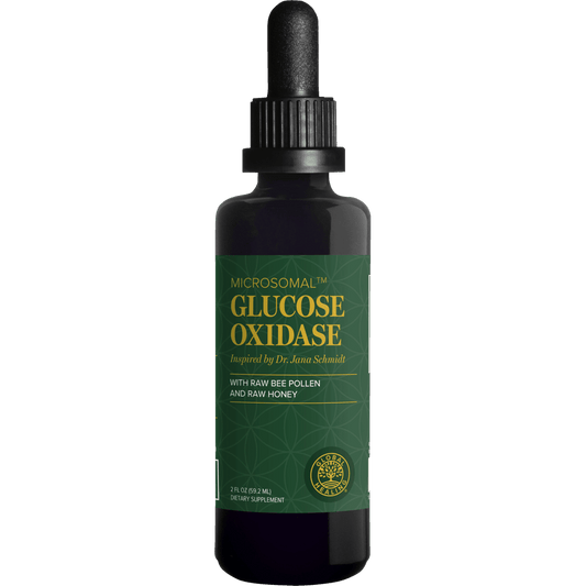 Glucose Oxidase with Bee Pollen and Raw Honey