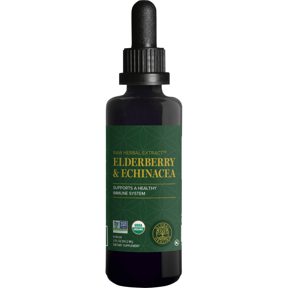 Organic Elderberry & Echinacea Supplement