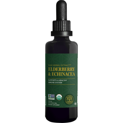 Organic Elderberry & Echinacea Supplement