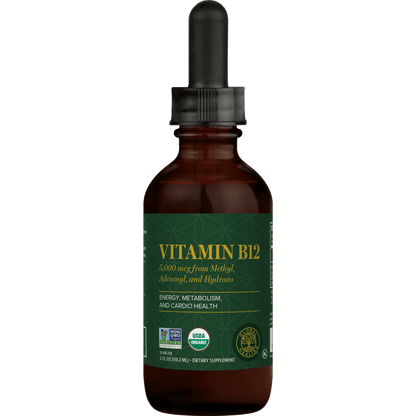Organic Vitamin B12 Liquid