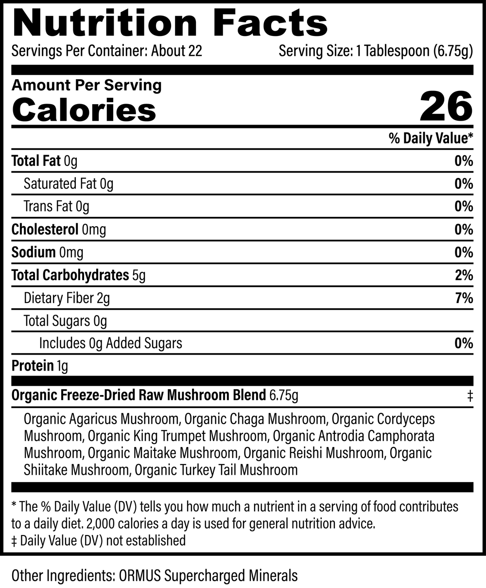 Mushroom Blend Powder